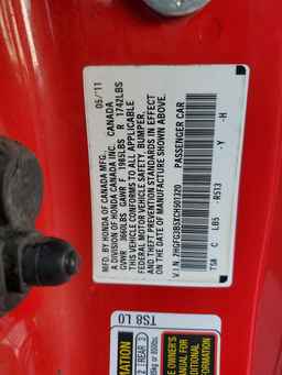 2012 HONDA CIVIC