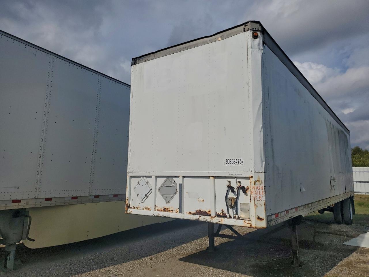 1995 Mvwe Dry Van Trailer