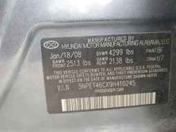 2009 HYUNDAI SONATA