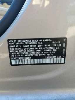 2014 VOLKSWAGEN Passat