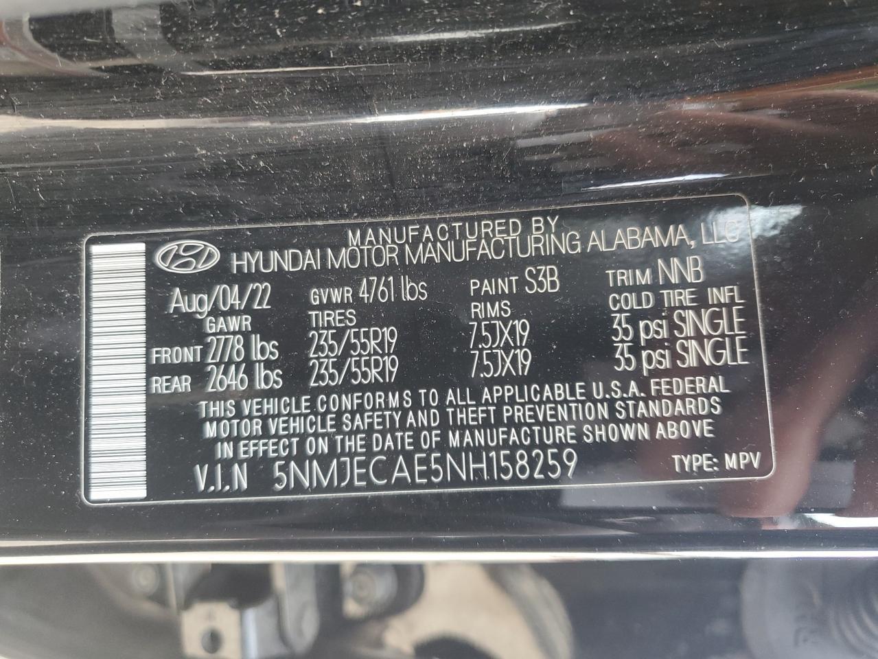 2022 HYUNDAI TUCSON