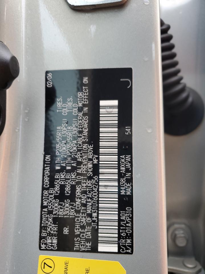 2006 LEXUS RX 400