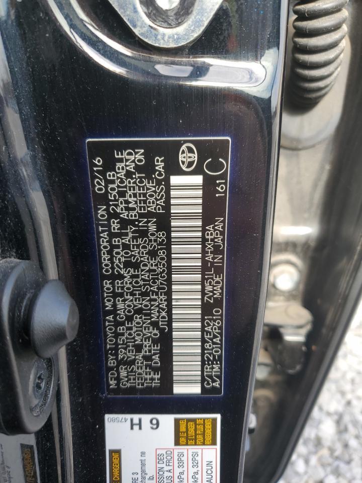 2016 TOYOTA PRIUS