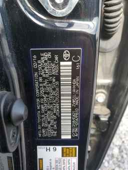 2016 TOYOTA PRIUS