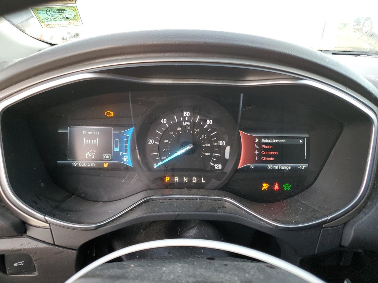 2016 FORD FUSION