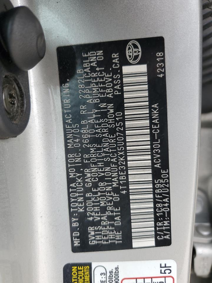 2005 TOYOTA CAMRY
