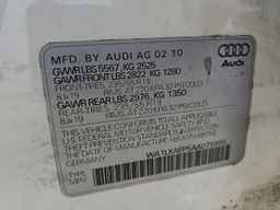 2010 AUDI Q5
