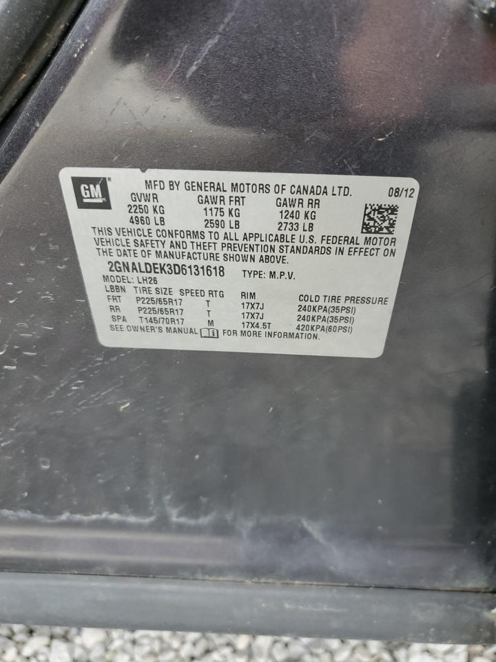 2013 CHEVROLET EQUINOX