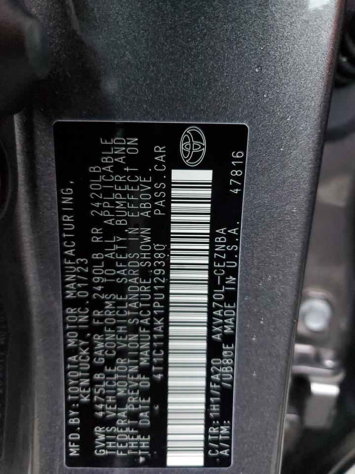 2023 TOYOTA CAMRY