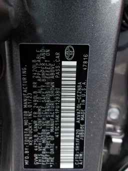 2023 TOYOTA CAMRY
