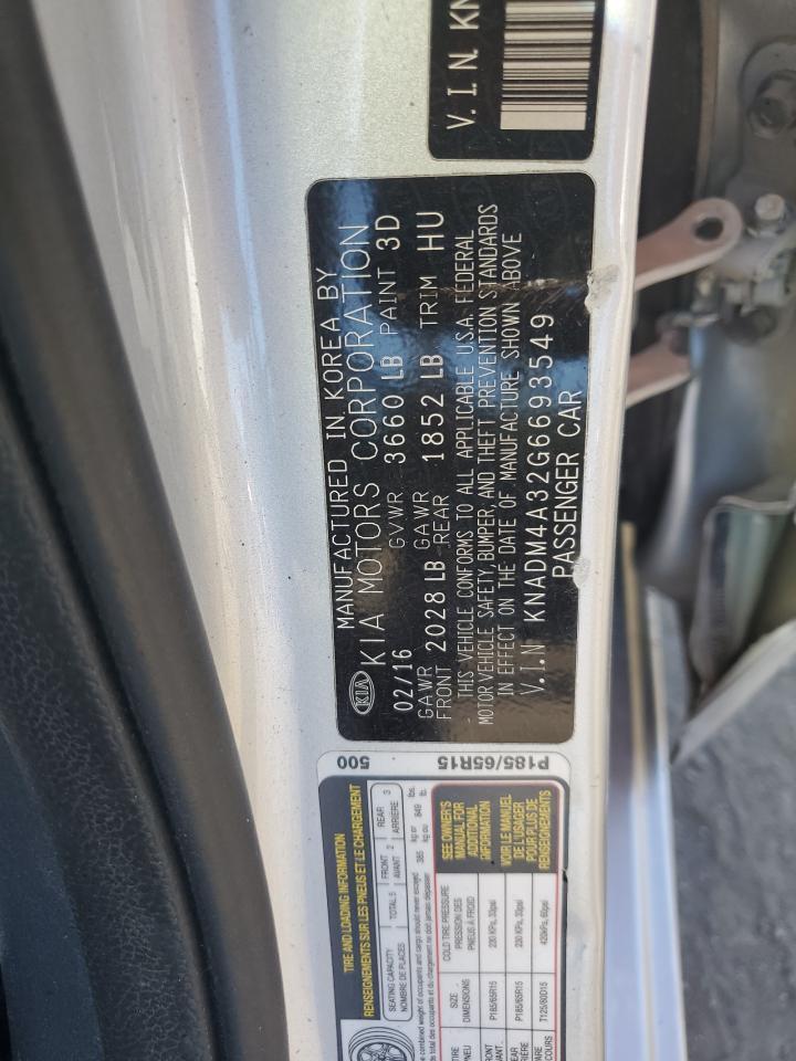 2016 KIA RIO