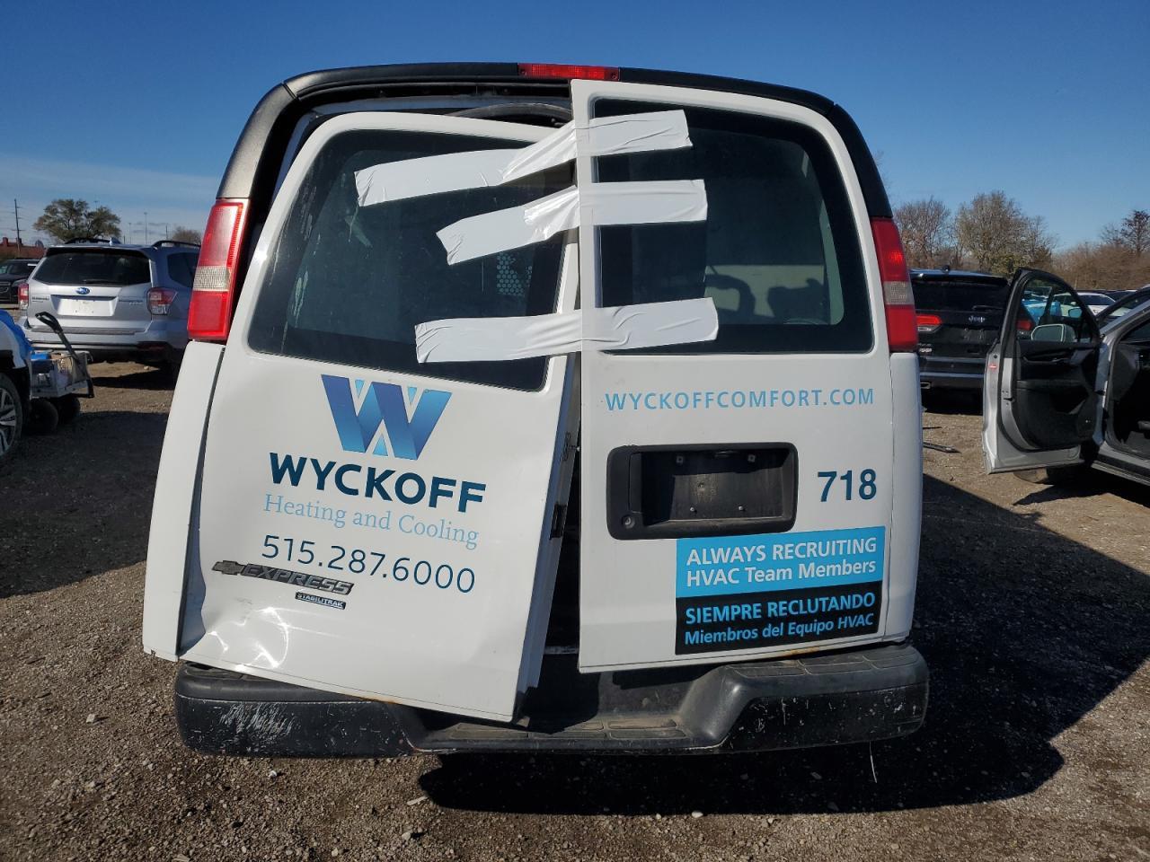 2013 CHEVROLET EXPRESS 2500