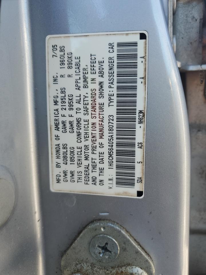 2005 HONDA ACCORD
