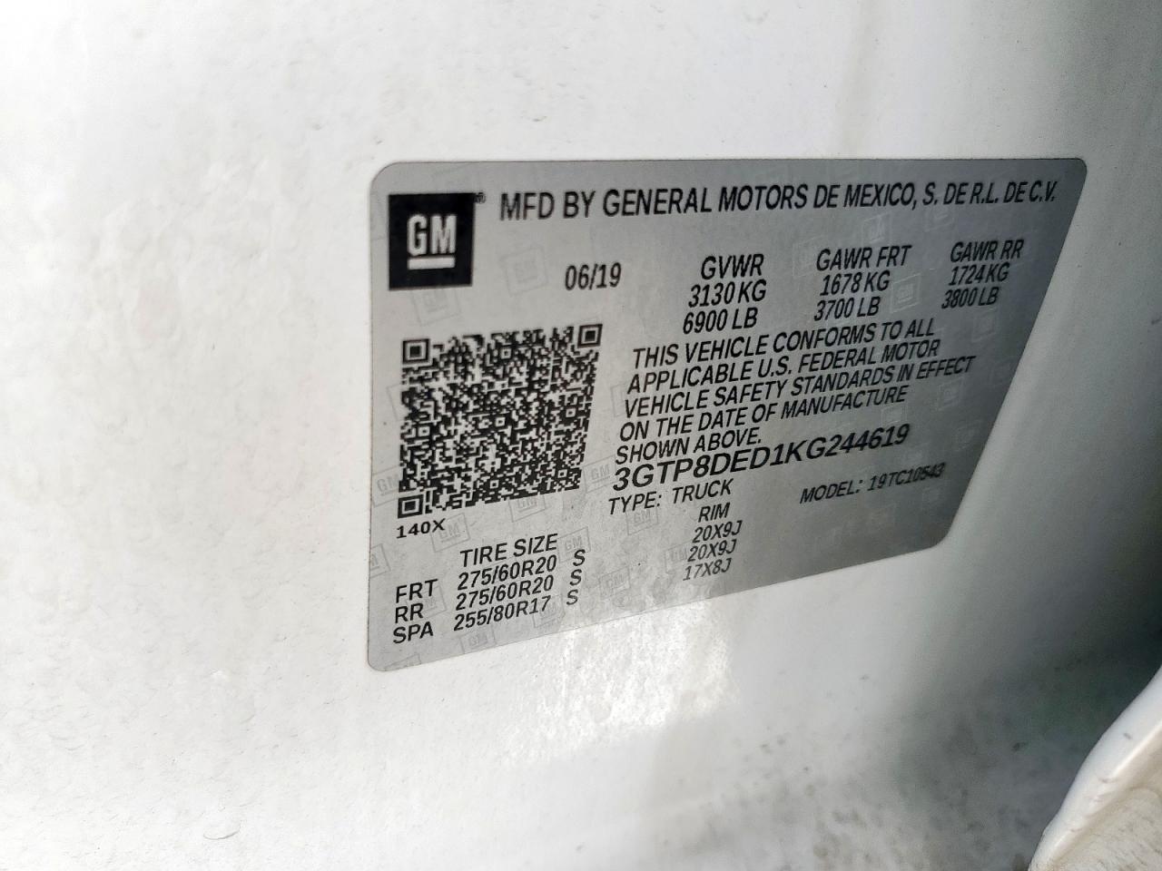 2019 GMC Sierra
