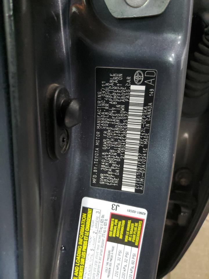 2011 TOYOTA COROLLA