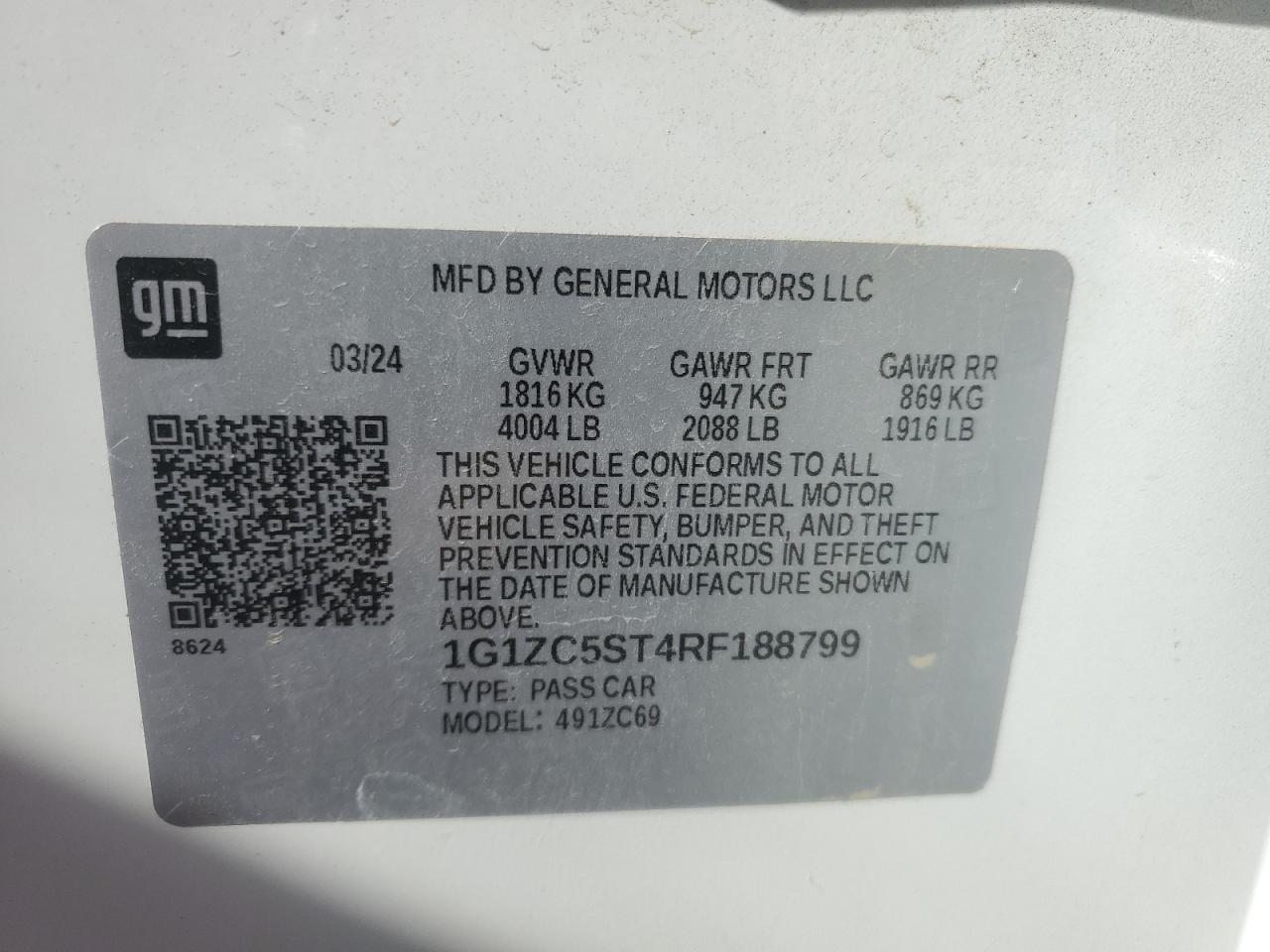 2024 CHEVROLET MALIBU
