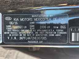 2017 KIA FORTE