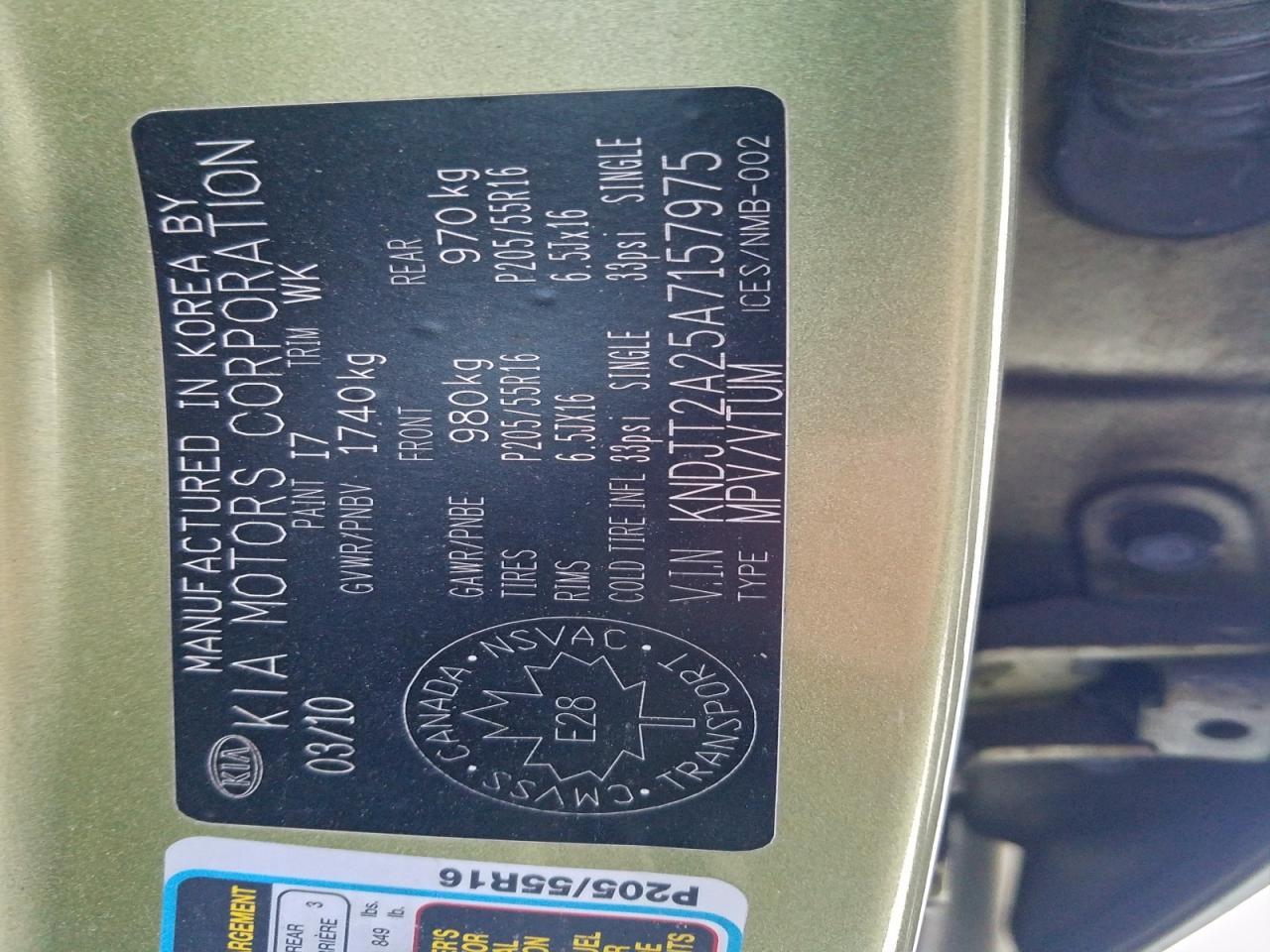 2010 KIA SOUL
