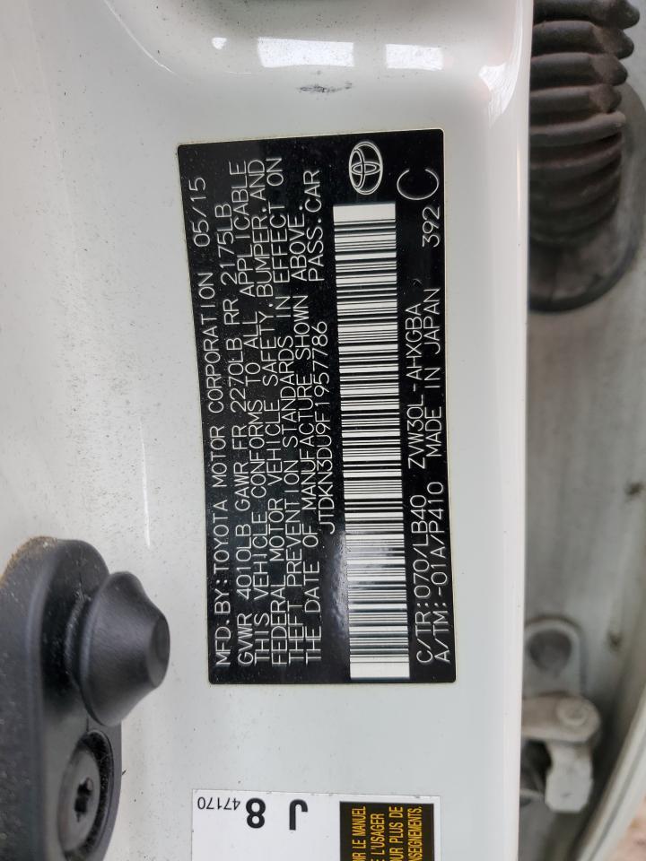 2015 TOYOTA PRIUS