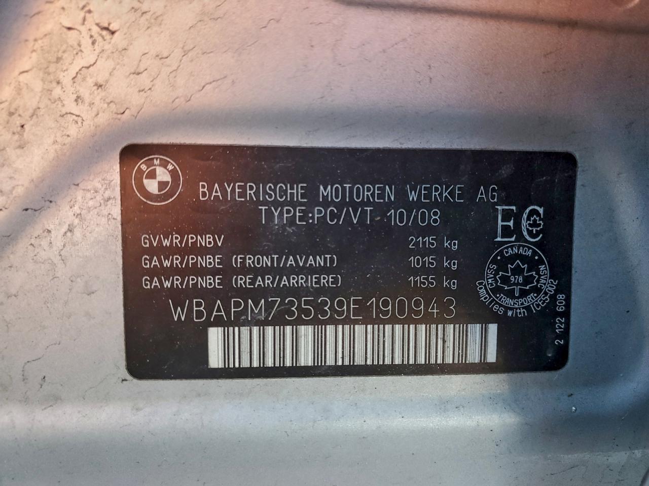 2009 BMW 3 SERIES