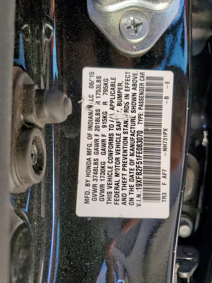 2015 HONDA CIVIC
