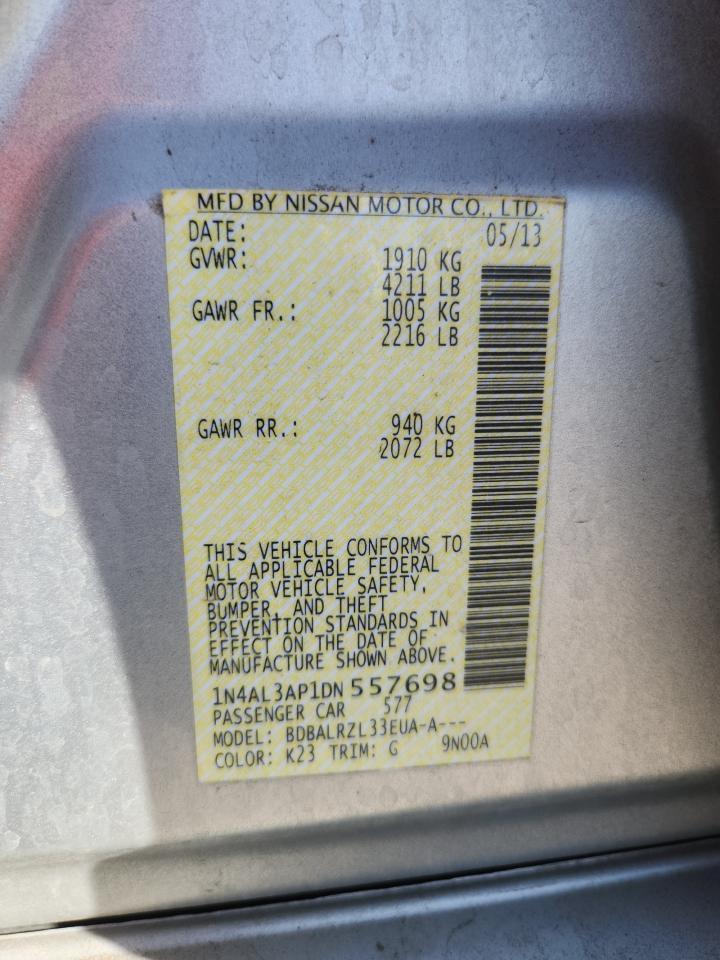 2013 NISSAN ALTIMA
