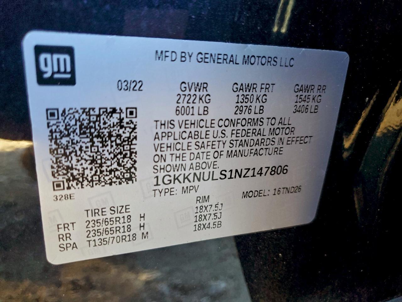2022 GMC ACADIA