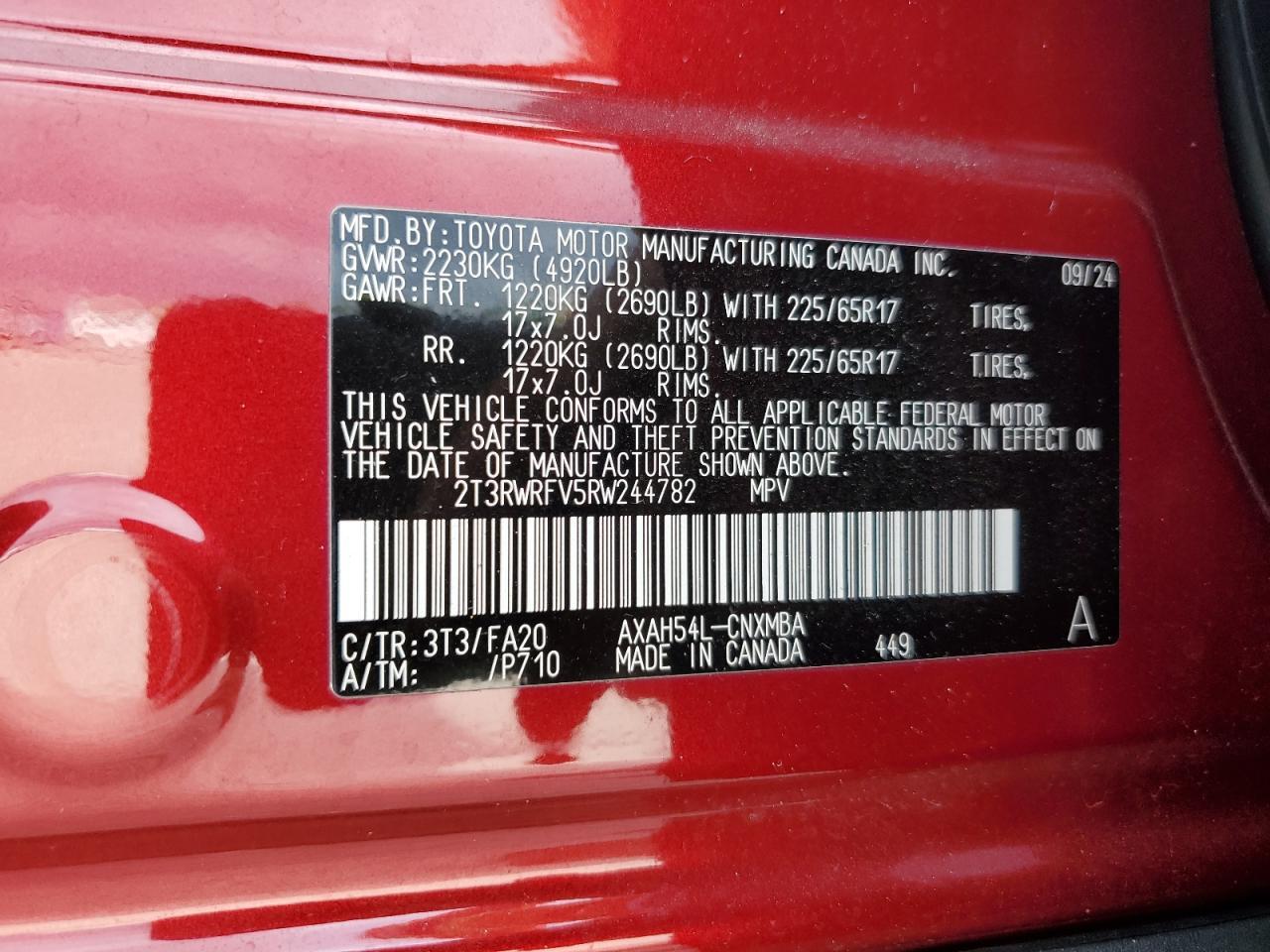 2024 TOYOTA RAV4