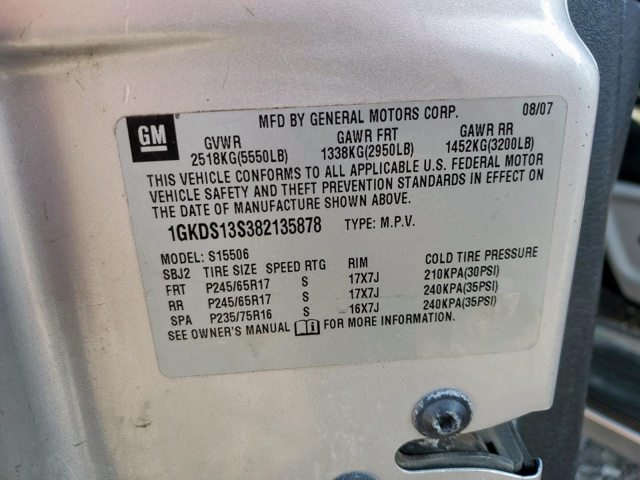 2008 GMC Envoy