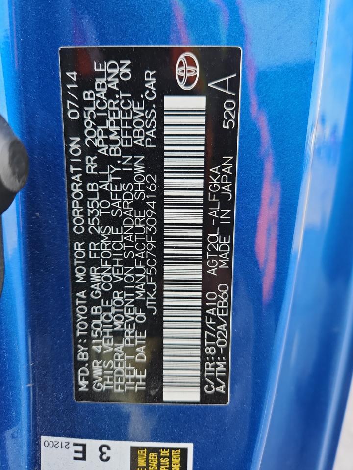2015 TOYOTA SCION