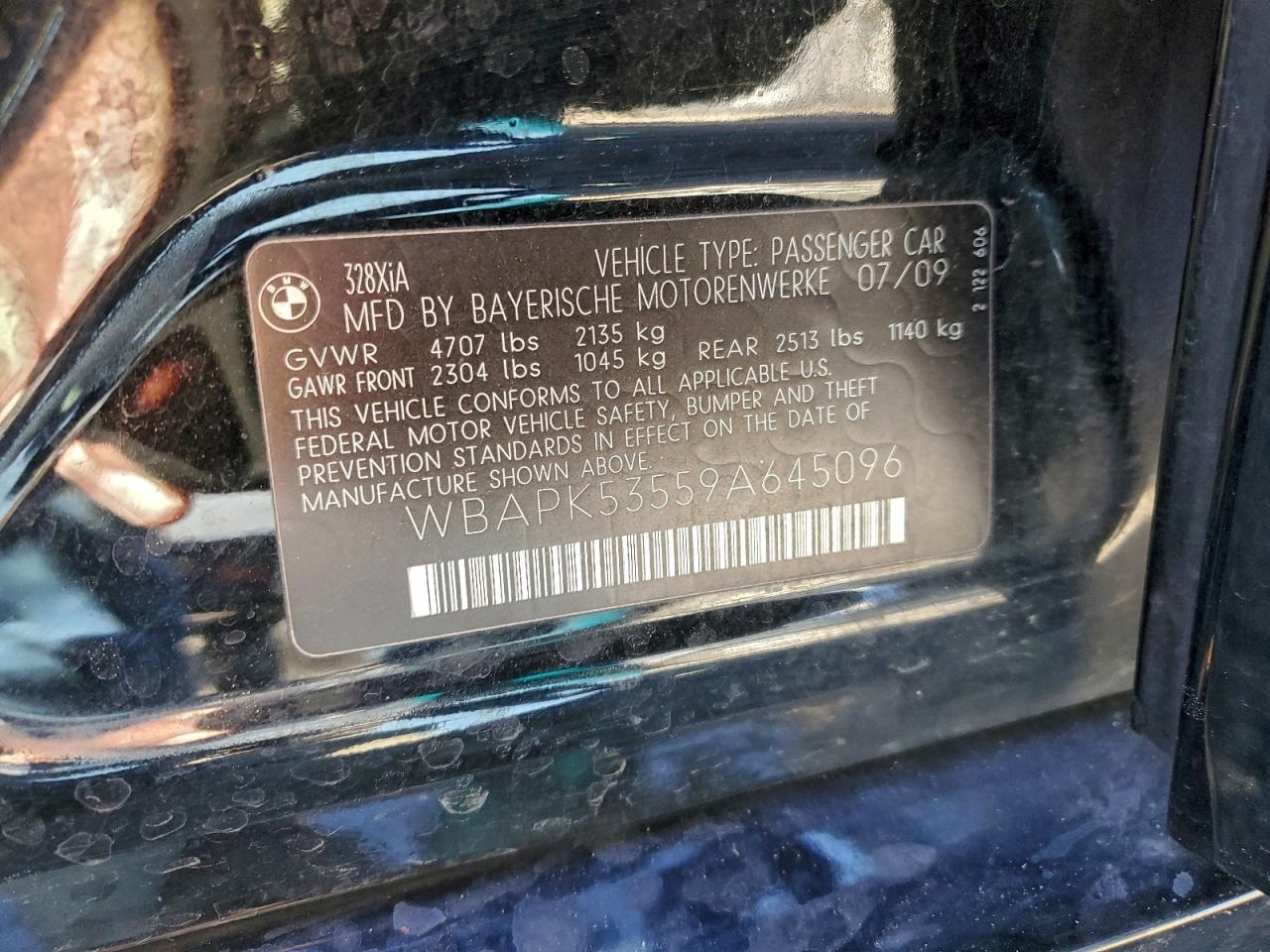 2009 BMW 3 SERIES
