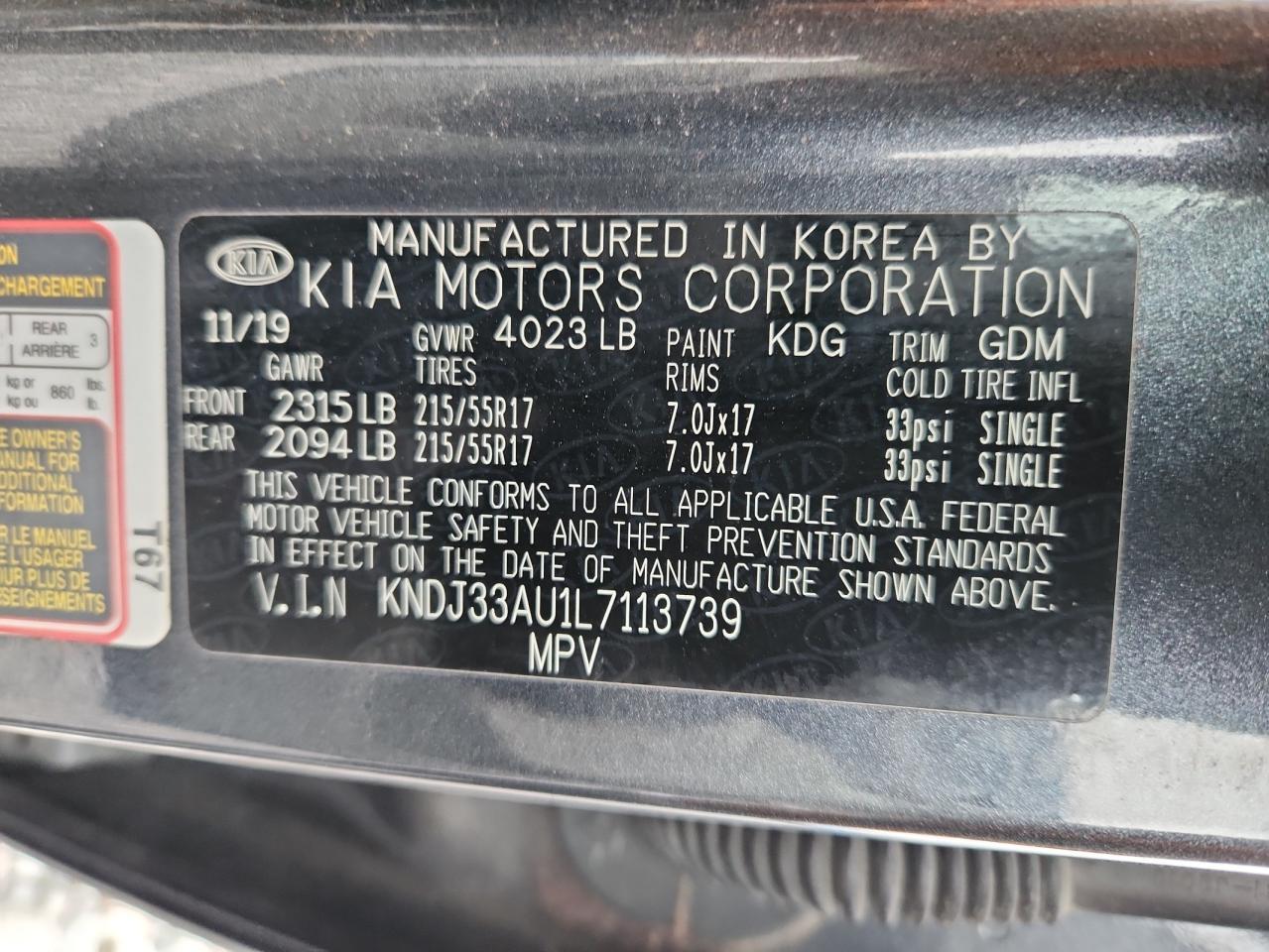 2020 KIA SOUL