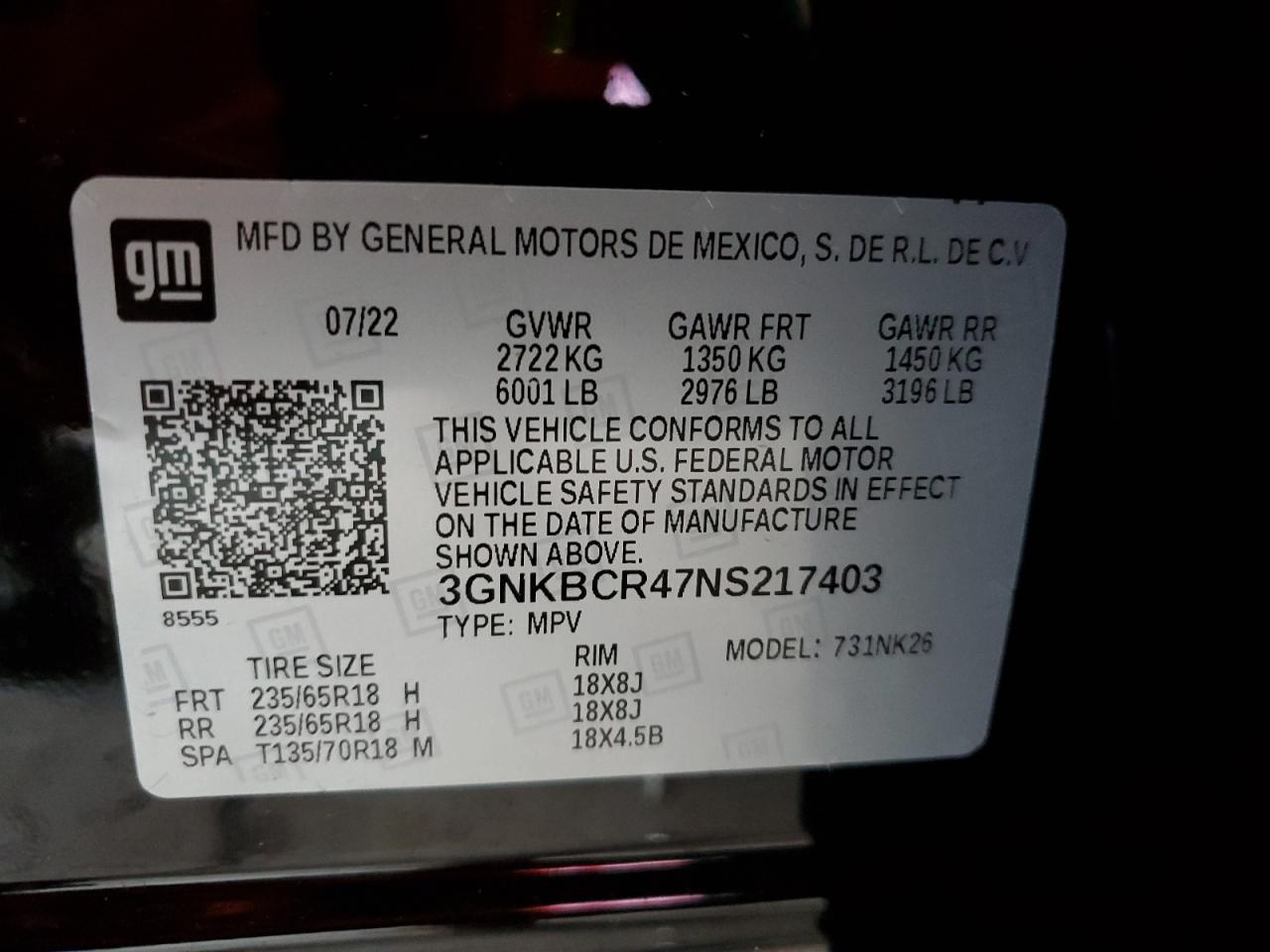2022 CHEVROLET BLAZER