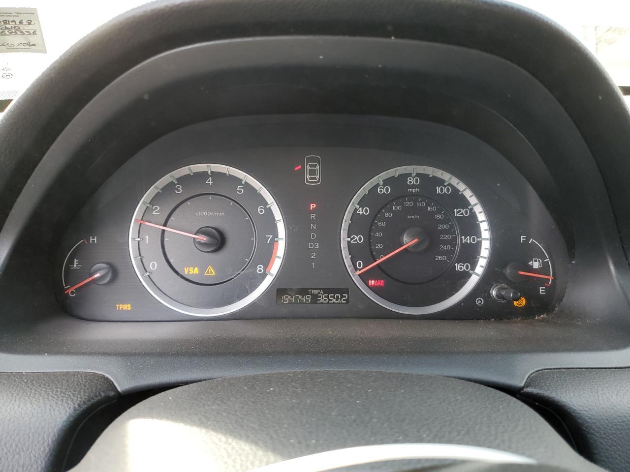 2010 HONDA ACCORD