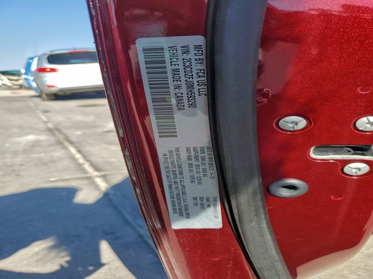 2021 DODGE Challenger