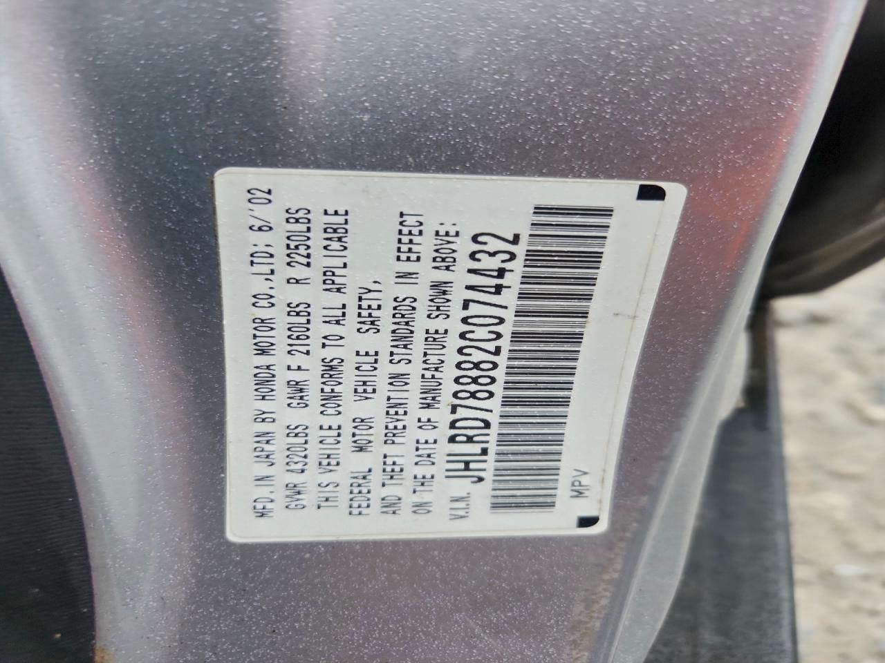 2002 HONDA CR-V