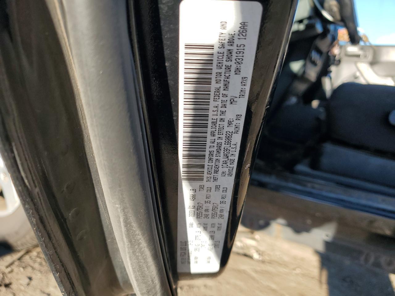 2015 JEEP WRANGLER