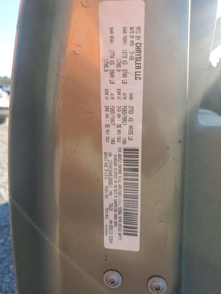 2008 DODGE RAM 1500