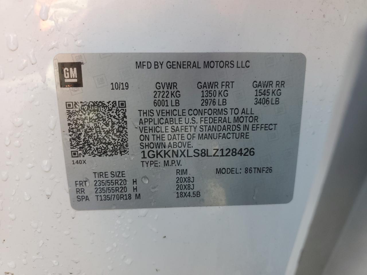 2020 GMC ACADIA