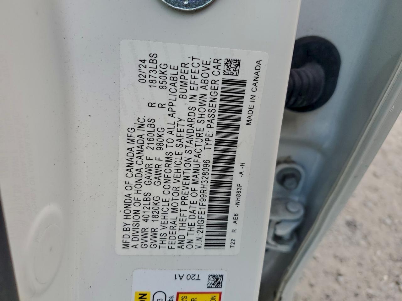 2024 HONDA CIVIC