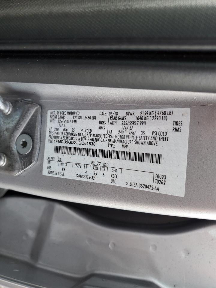 2018 FORD ESCAPE