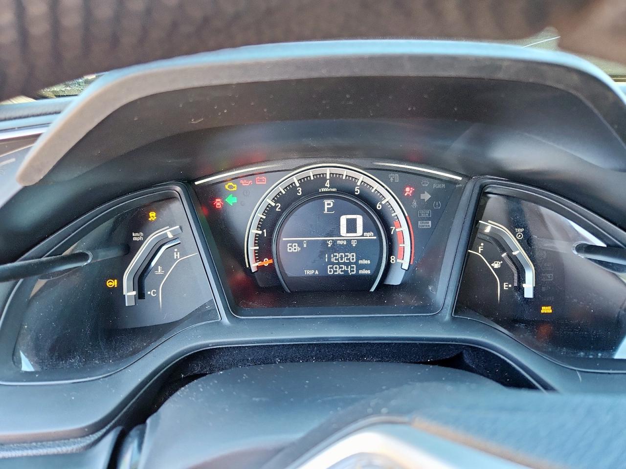 2016 HONDA CIVIC