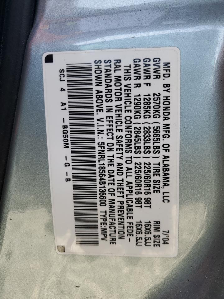 2004 HONDA ODYSSEY
