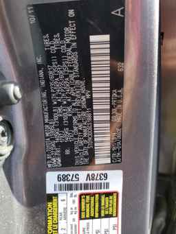 2012 TOYOTA SIENNA