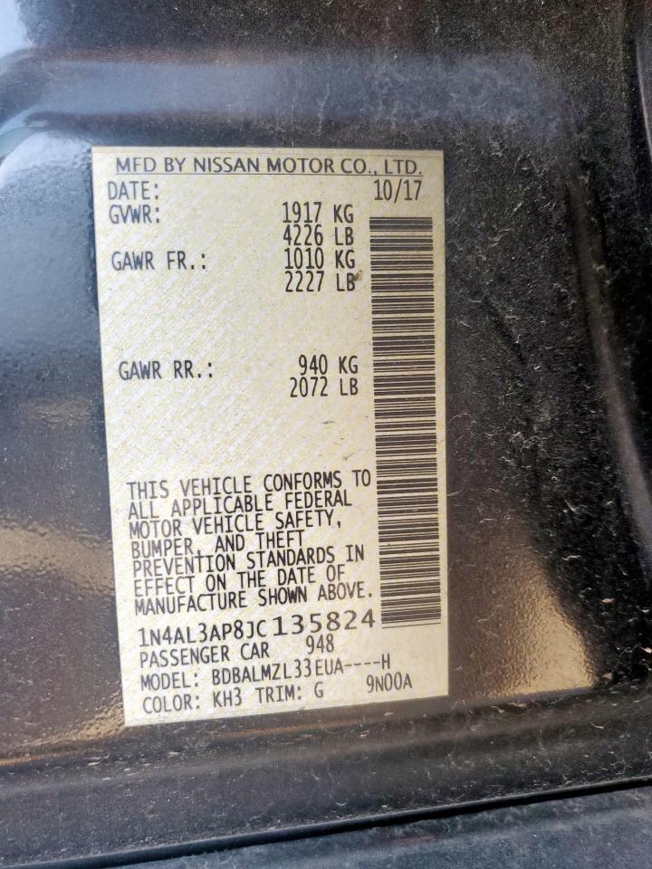 2018 NISSAN ALTIMA