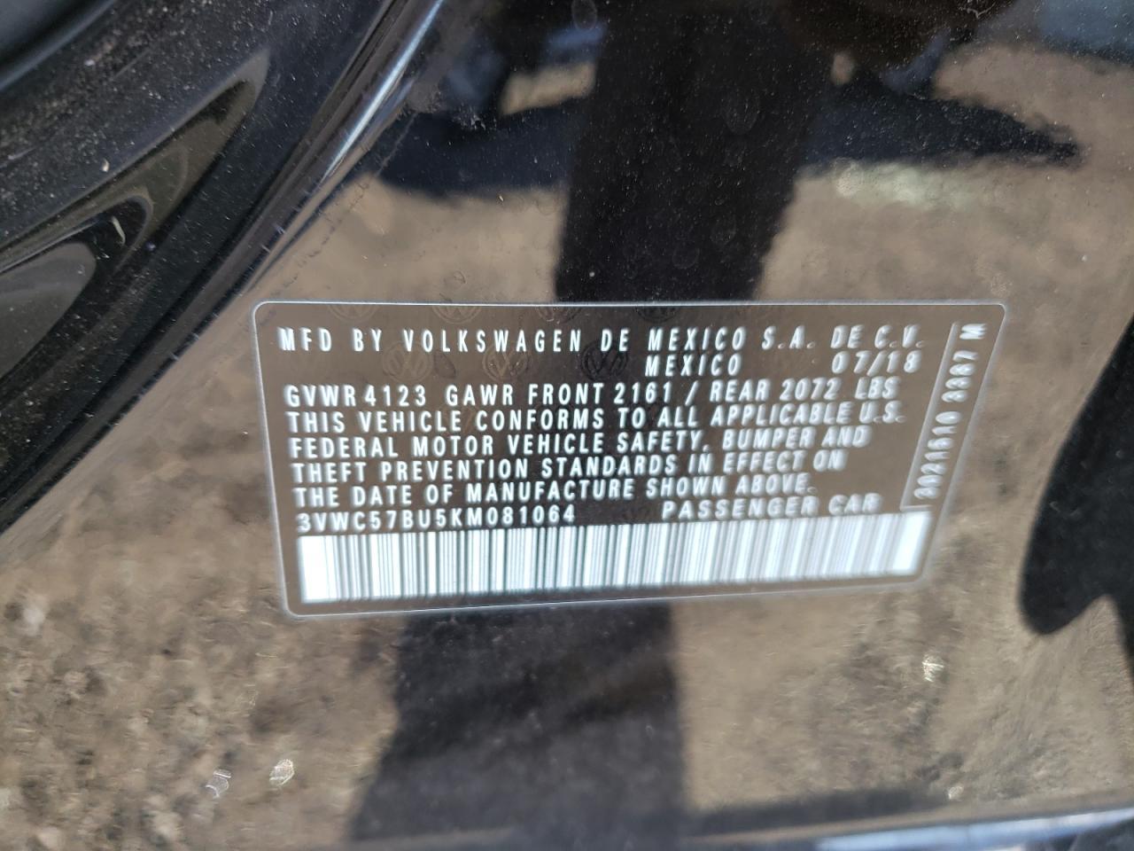 2019 VOLKSWAGEN JETTA