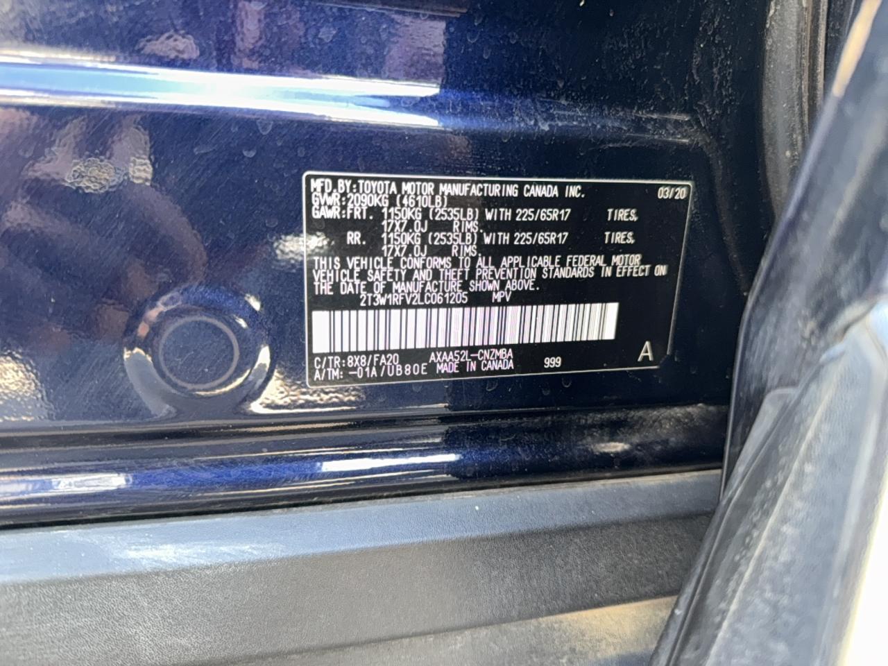 2020 TOYOTA RAV4