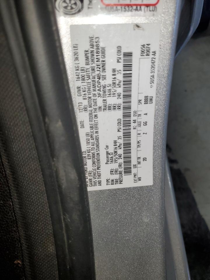 2014 FORD Fiesta