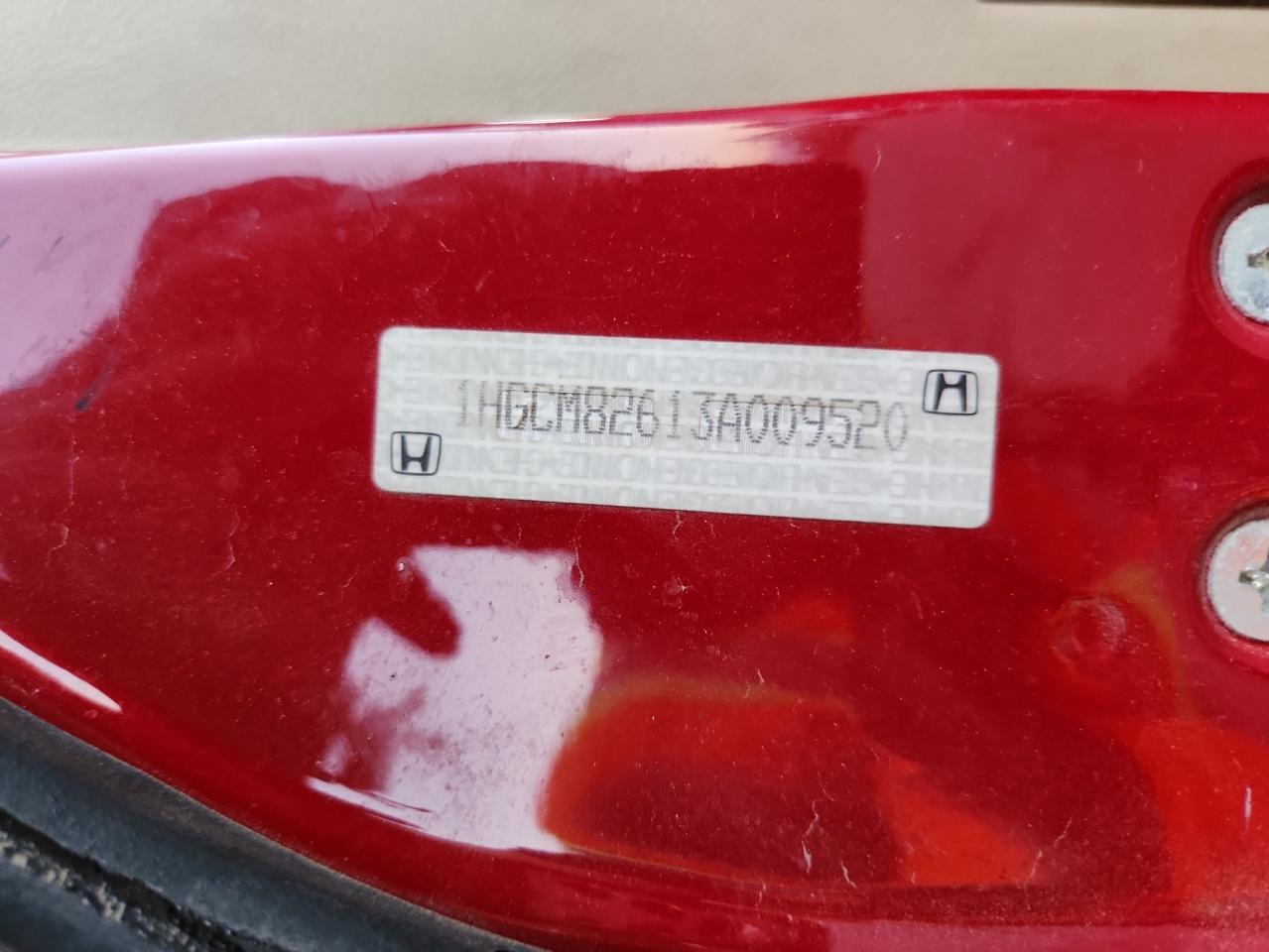 2003 HONDA ACCORD