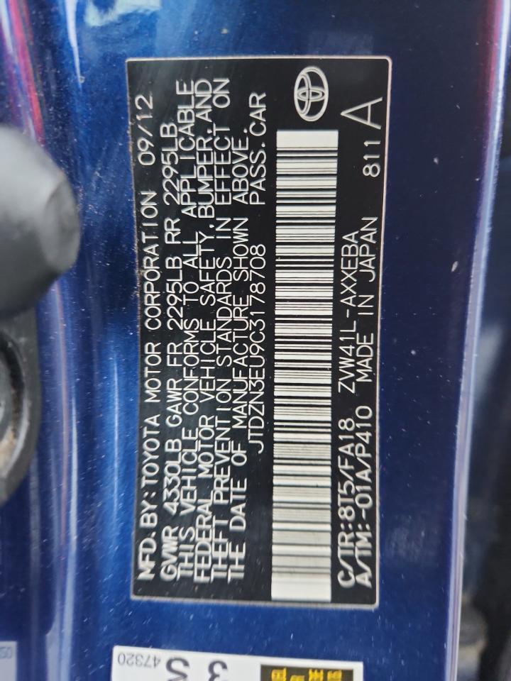 2012 TOYOTA PRIUS V